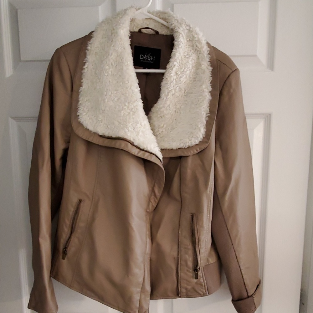 Tan Dash K Kardashian Jacket